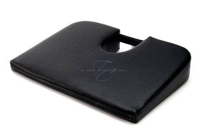 Black Faux Leather Extra Firm Car Cush relieves pressure, prevents pain in back, hip, pelvic, legs