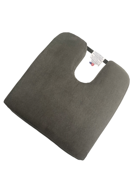 Compact Car Cush is a seat cushion in extra firm foam for users who weigh 200 lbs or more, measures 13