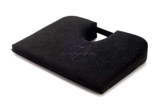 Cushy Tushy Premium Foldable Piriformis Cushion - Piriformis Pain and  Sciatic Pain Relief Cushion - for Home & Office Use, Perfect for Travel or  Driving - Piriformis Cushion Black 