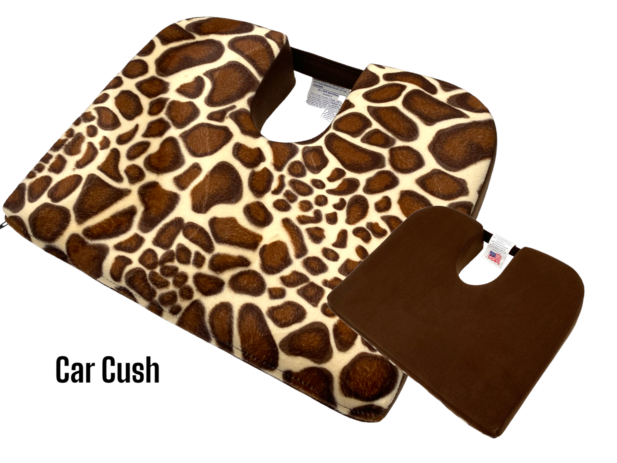 Tush-Cush® 15  Orthopedic seat cushion, Compact cars, Faux leather