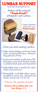 Tush-Cush® 12" x 36" Lumbar Support