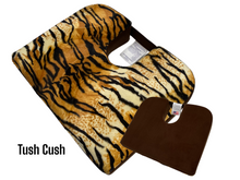 Tush-Cush® and Car-Cush Tiger, wedge shape, tailbone cut-out 