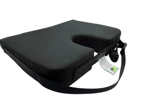 Extra Firm Car Cush Orthopedic Seat Cushion Relieves and Prevents Pain